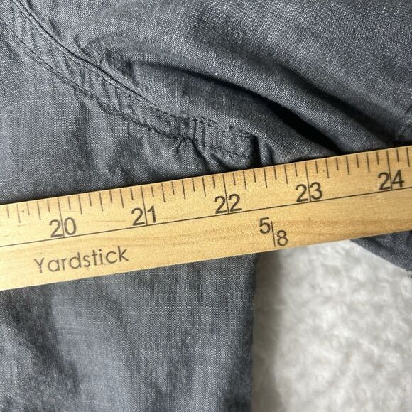 Buffalo David Bitton Short Sleeve Shirt Grey L Casual Button - Picture 6 of 7